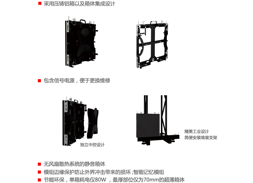 LED显示屏,LED特点